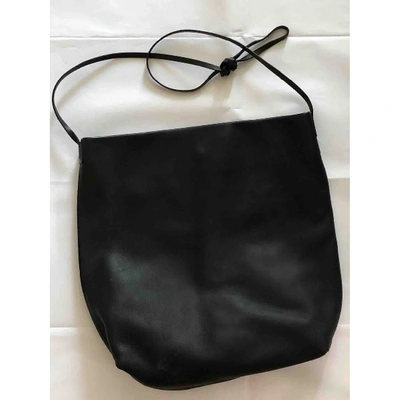 Pre-owned Rick Owens Black Leather Handbag