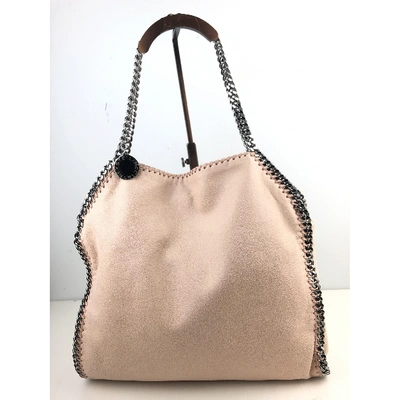 Pre-owned Stella Mccartney Falabella Beige Handbag