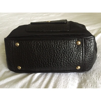 Pre-owned Prada Cloth Handbag In Black