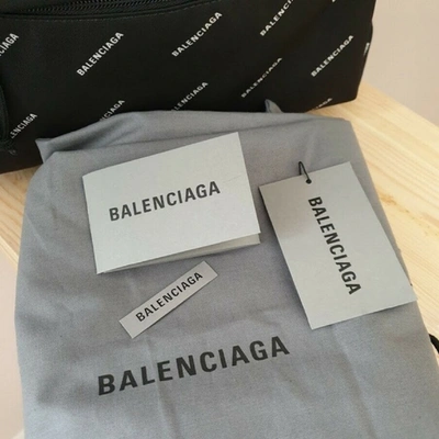 Pre-owned Balenciaga Black Backpack