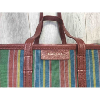 Pre-owned Balenciaga Bazar Bag Multicolour Cloth Handbag