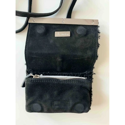 Pre-owned Calvin Klein Clutch Bag In Black