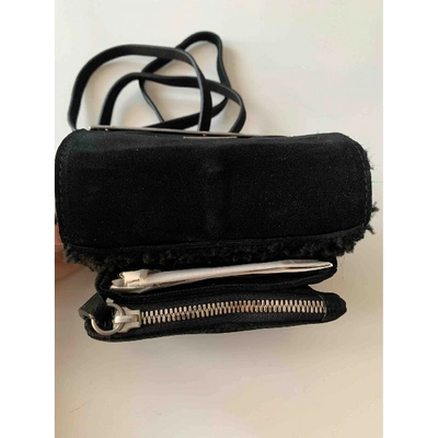 Pre-owned Calvin Klein Clutch Bag In Black