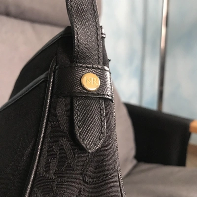 Pre-owned Nina Ricci Black Leather Handbag