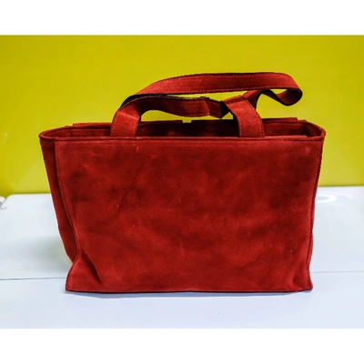 Pre-owned Saint Laurent Handbag In Red