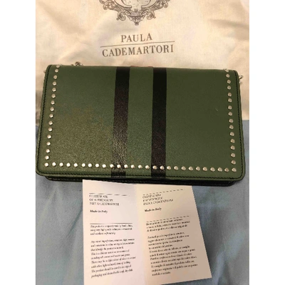 Pre-owned Paula Cademartori Multicolour Leather Clutch Bag