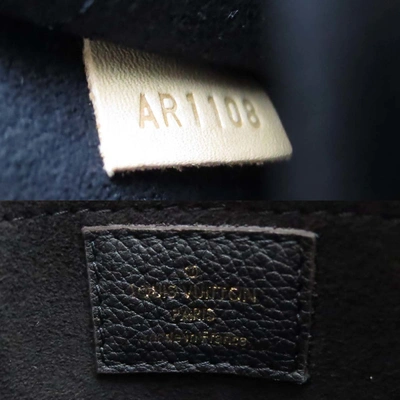 Marignan cloth handbag Louis Vuitton Brown in Cloth - 33769861