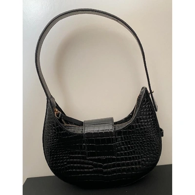 Pre-owned Les Petits Joueurs Black Leather Handbag
