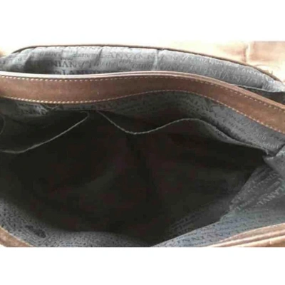 Pre-owned Lanvin Happy Brown Leather Handbag