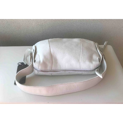 Pre-owned Dolce & Gabbana Leather Handbag In White