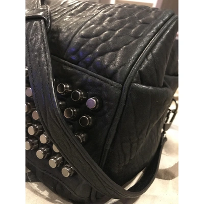 Pre-owned Alexander Wang Rocco Black Leather Handbag