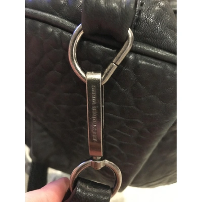 Pre-owned Alexander Wang Rocco Black Leather Handbag