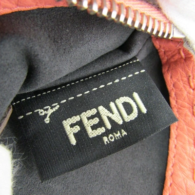 Pre-owned Fendi Pink Leather Travel Bag
