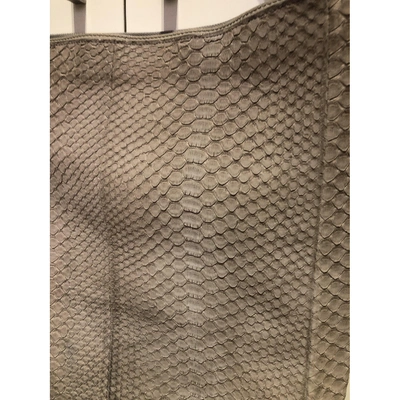 Pre-owned Brunello Cucinelli Python Handbag