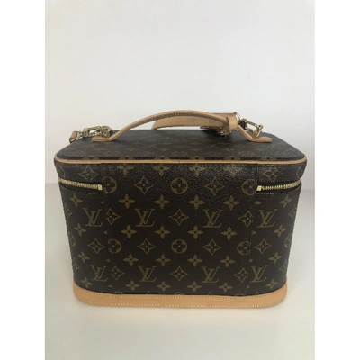 Pre-owned Louis Vuitton Nice Cloth Travel Bag