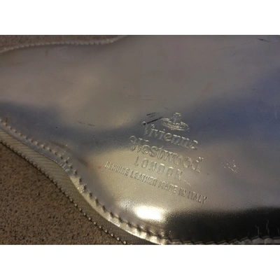 Pre-owned Vivienne Westwood Silver Leather Clutch Bag