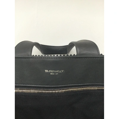 Pre-owned Tamara Mellon Black Leather Handbag