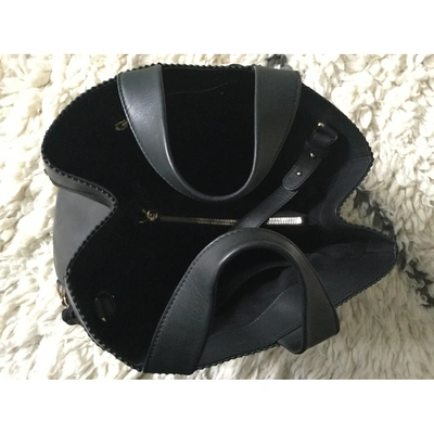 Pre-owned Tamara Mellon Black Leather Handbag