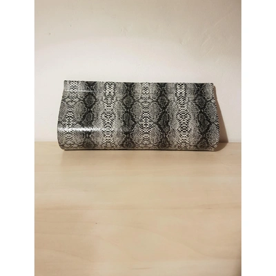 Pre-owned Jimmy Choo Cloth Clutch Bag In Multicolour