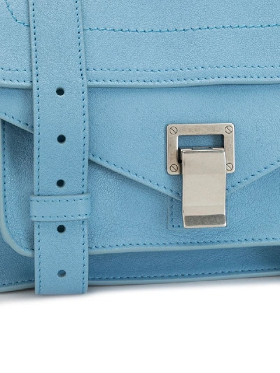 Shop Proenza Schouler Ps1 Tiny Bag In Blue