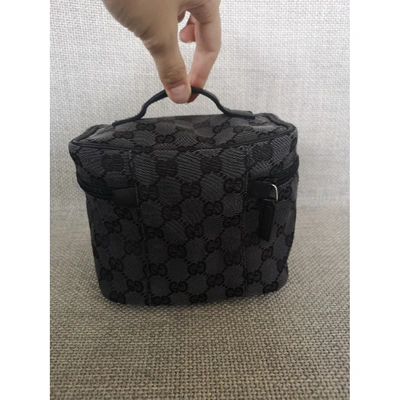 Pre-owned Gucci Cloth Travel Bag