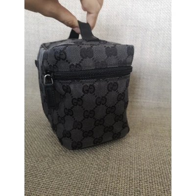 Pre-owned Gucci Cloth Travel Bag