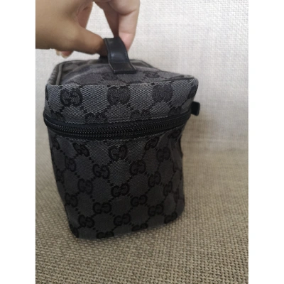 Pre-owned Gucci Cloth Travel Bag