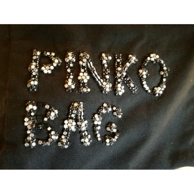 Pre-owned Pinko Handbag In Black