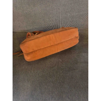 Pre-owned Hogan Leather Handbag In Orange