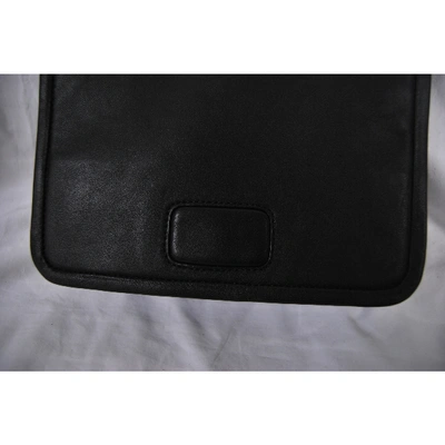 Pre-owned Raoul Leather Handbag In Black
