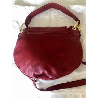 Pre-owned Cynthia Rowley Leather Bag In Red