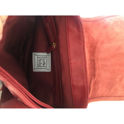 Pre-owned Cynthia Rowley Leather Bag In Red