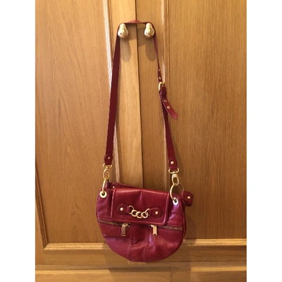 Pre-owned Cynthia Rowley Leather Bag In Red