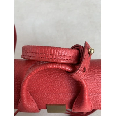 Pre-owned 3.1 Phillip Lim / フィリップ リム Pashli Leather Crossbody Bag In Red