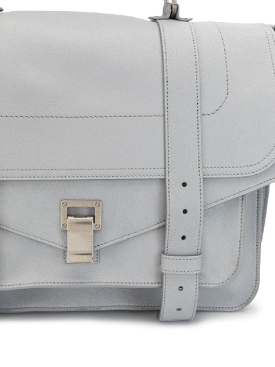 Shop Proenza Schouler Large Ps1 Crossbody Bag In Grey