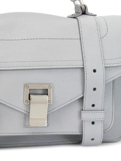 Shop Proenza Schouler Tiny Ps1 Satchel In Grey