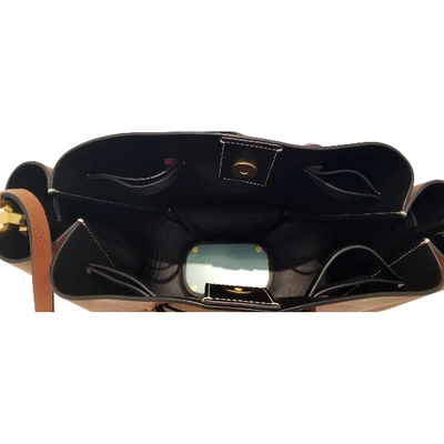 Pre-owned Valentino Garavani Brown Leather Handbag