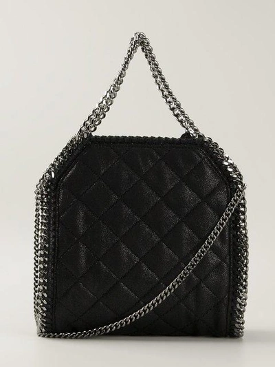 Shop Stella Mccartney Small Quilted Falabella Tote