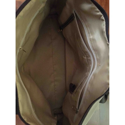 Pre-owned Bric's Handbag In Khaki