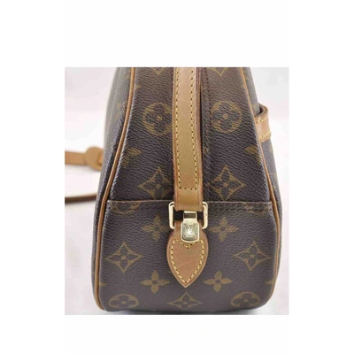 Pre-owned Louis Vuitton Cloth Crossbody Bag In Brown