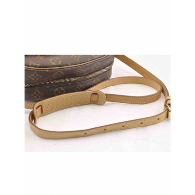 Pre-owned Louis Vuitton Cloth Crossbody Bag In Brown