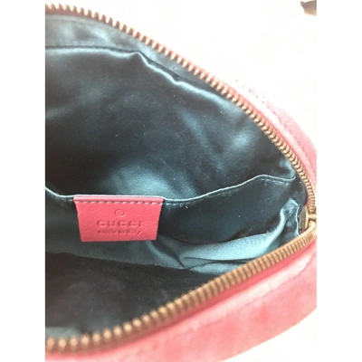 Pre-owned Gucci Marmont Velvet Handbag