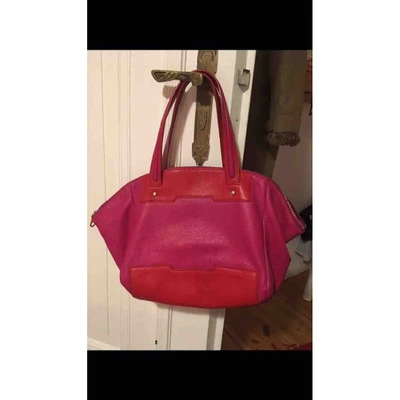 Pre-owned Marc By Marc Jacobs Leather Tote In Multicolour