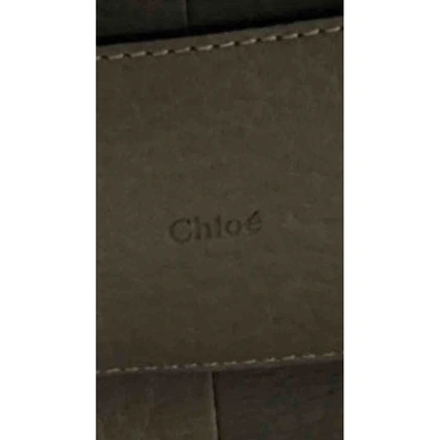 Pre-owned Chloé Baylee Leather Handbag