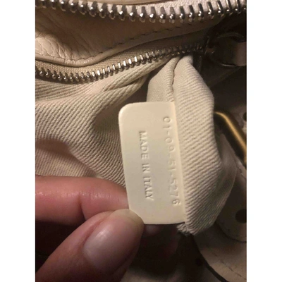 Pre-owned Chloé Paddington Ecru Leather Handbag