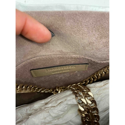 Pre-owned Jw Anderson Pierce Beige Leather Handbag