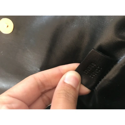 Pre-owned Gucci Black Mink Handbag