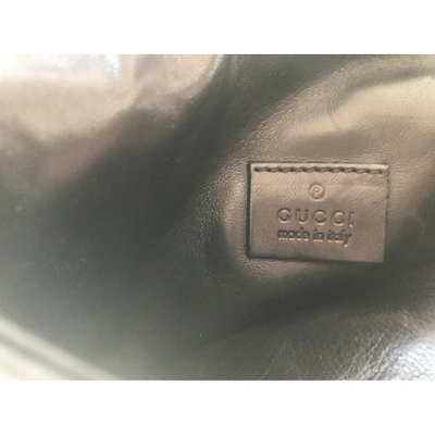 Pre-owned Gucci Black Mink Handbag