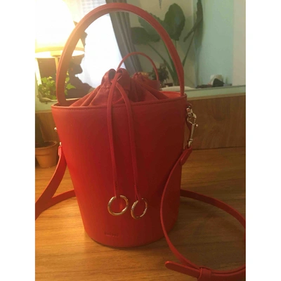 Pre-owned Cafuné Red Leather Handbag