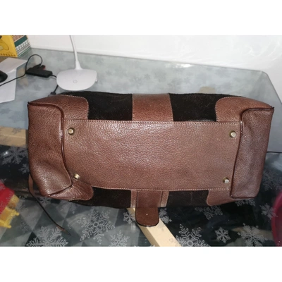 Pre-owned Barbara Bui Brown Leather Handbag